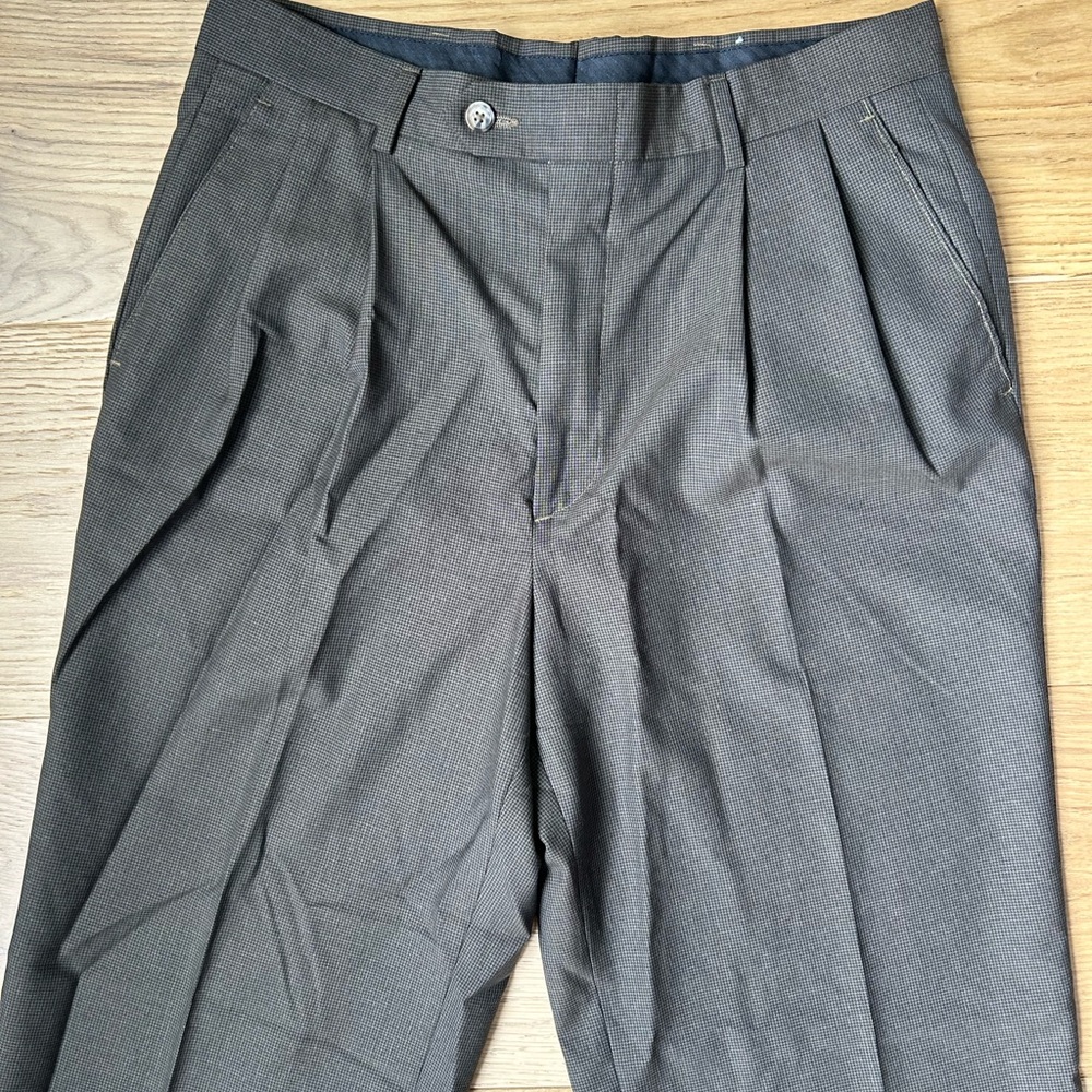 Berle | Men's Brown/Olive Dress Pants